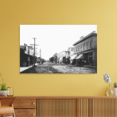 Seaside, Oregon Main Street Uitzicht Canvas Afdruk (Insitu (Woonkamer))