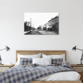 Seaside, Oregon Main Street Uitzicht Canvas Afdruk (Insitu (Slaapkamer))