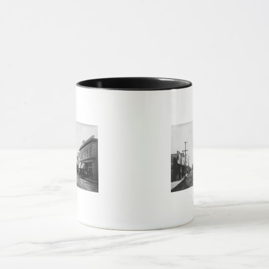 Seaside, Oregon Main Street Uitzicht Mok (Midden)