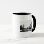 Seaside, Oregon Main Street Uitzicht Mok (Voorkant rechts)