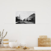 Seaside, Oregon Main Street Uitzicht Poster (Keuken)