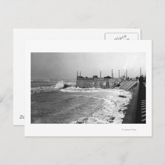 Seaside, Oregon Sou Wester Wave and Turround Briefkaart (Voorkant / Achterkant)