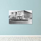 Seaside, Oregon Uitzicht van Hotel Seaside Fograaf Canvas Afdruk (Insitu (Houten vloer))