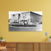 Seaside, Oregon Uitzicht van Hotel Seaside Fograaf Canvas Afdruk (Insitu (Woonkamer))