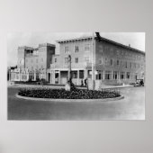 Seaside, Oregon Uitzicht van Hotel Seaside Fograaf Poster (Voorkant)