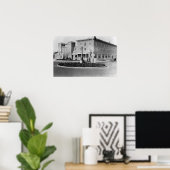 Seaside, Oregon Uitzicht van Hotel Seaside Fograaf Poster (Thuiskantoor)