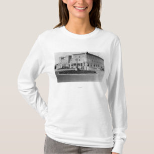 Seaside, Oregon Uitzicht van Hotel Seaside Fograaf T-shirt