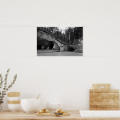 Seaside, Oregon Waterfall bij Hug Point Poster (Keuken)