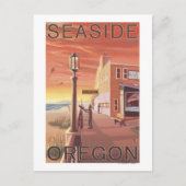 Seaside, OregonAquarium View Briefkaart (Voorkant)