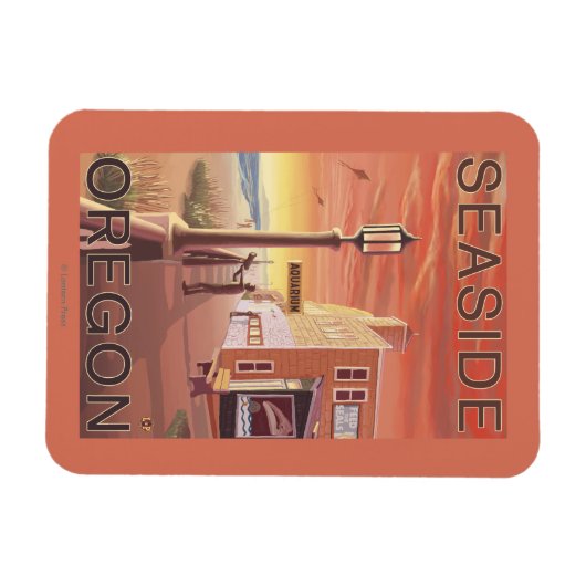 Seaside, OregonAquarium View Magneet (Horizontaal)