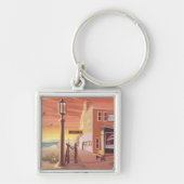 Seaside, OregonAquarium View Sleutelhanger (Voorkant)