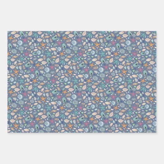 Seaside Paper Set van 3 (Voorkant 3)