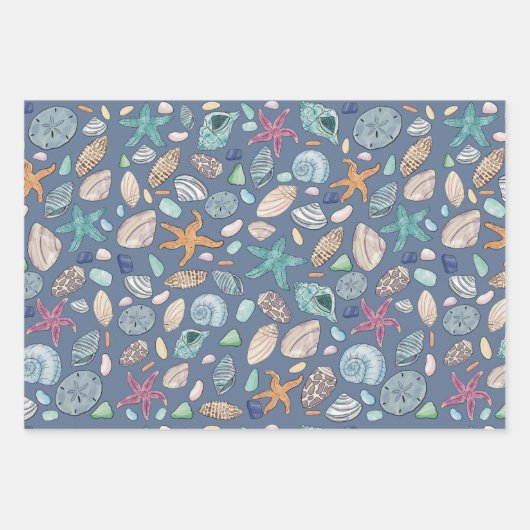 Seaside Paper Set van 3 (Voorkant)