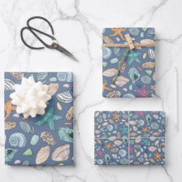 Seaside Paper Set van 3