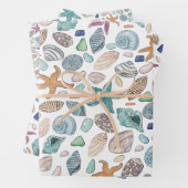 Seaside Paper Set van 3 (In situ)