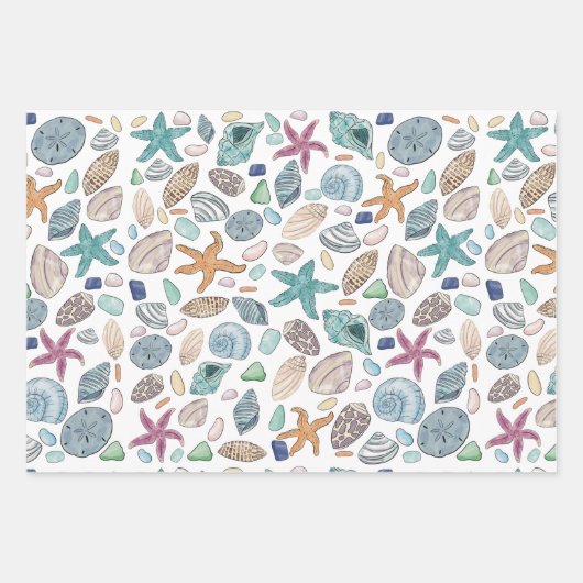 Seaside Paper Set van 3 (Voorkant)