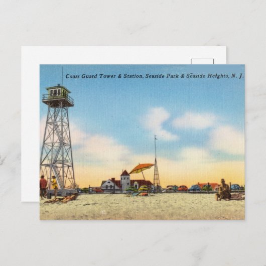 Seaside Park and Seaside Heights, New Jersey Briefkaart (Voorkant / Achterkant)