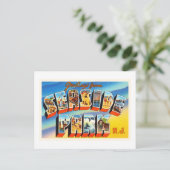Seaside Park New Jersey NJ Old  Briefkaart- Briefkaart (Staand voorkant)