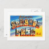 Seaside Park New Jersey NJ Old  Briefkaart- Briefkaart (Voorkant / Achterkant)