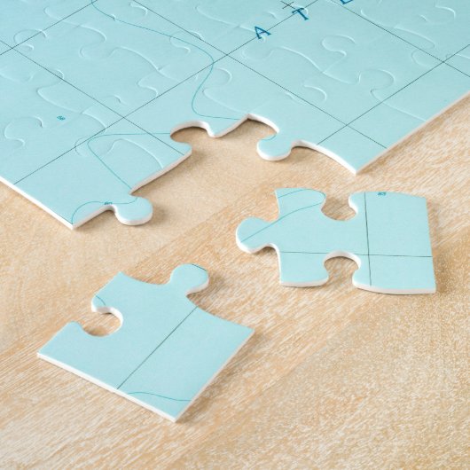 Seaside Park & NJ Shore Map (1989) Legpuzzel (Zijkant)