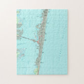 Seaside Park & NJ Shore Map (1989) Legpuzzel (Verticaal)