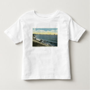 Seaside Park Uitzicht van het geluid Kinder Shirts