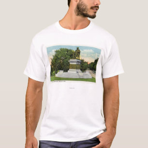 Seaside Park Uitzicht van het P T Barnum Monument T-shirt