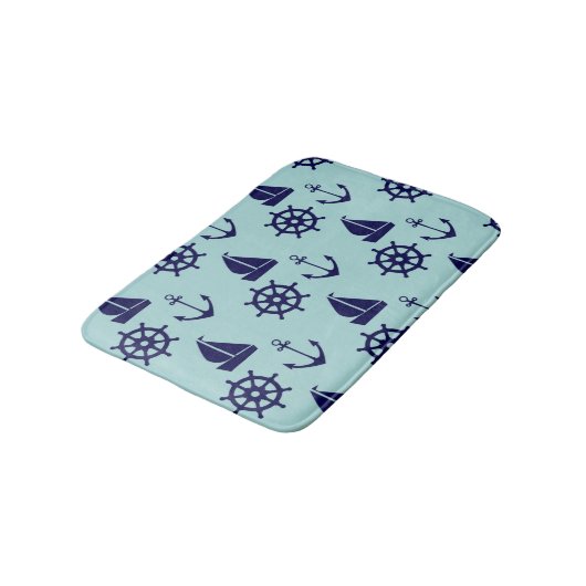 Seaside Pattern Badmat (Gekanteld)