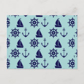 Seaside Pattern Briefkaart (Voorkant)