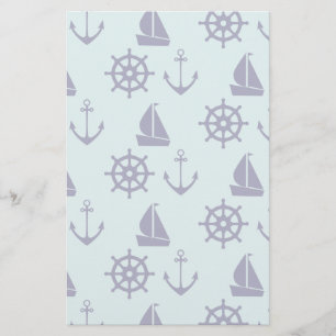 Seaside Pattern Briefpapier