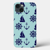 Seaside Pattern Case-Mate iPhone Case (Achterkant)