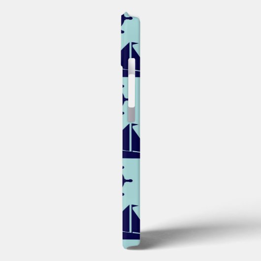 Seaside Pattern Case-Mate iPhone Case (Achterkant / Links)