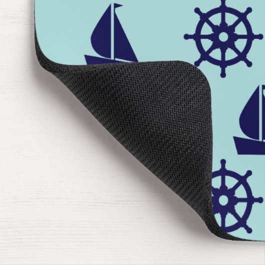 Seaside Pattern Muismat (Hoek)