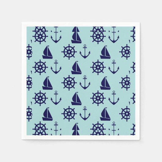 Seaside Pattern Servet (Voorkant)