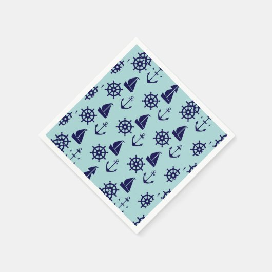 Seaside Pattern Servet (Hoek)