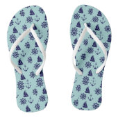 Seaside Pattern Teenslippers (Voetbed)