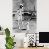 Seaside Pet Tricks, 1910s Poster (Thuiskantoor)