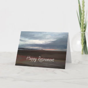 Seaside pier-uitstapkaart kaart