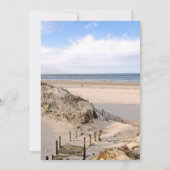 Seaside Sand Dunes Family Reunion Uitnodiging (Achterkant)