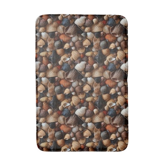 Seaside schells badmat (Voorkant Verticaal)