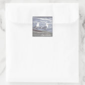 Seaside Seagulls Sticker (Tas)