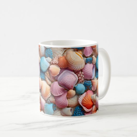 Seaside Seashells Mok (Voorkant rechts)