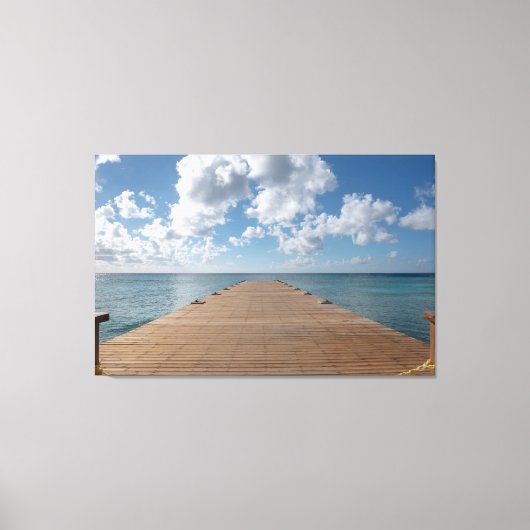 Seaside Serenity Canvas Afdruk (Voorkant)