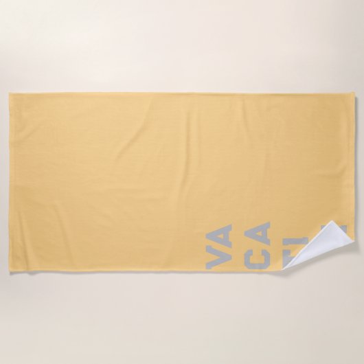 "Seaside Serenity" Strandlaken (Voorkant)