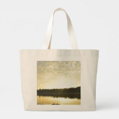Seaside Serenity Tote Bag - Carry the Calm with Yo (Achterkant)