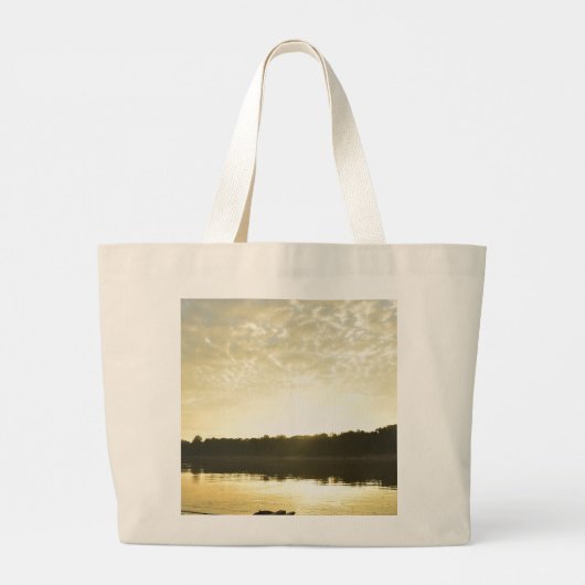 Seaside Serenity Tote Bag - Carry the Calm with Yo (Achterkant)