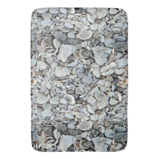 Seaside Shells Coastal  Badmat (Voorkant Verticaal)