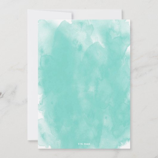 Seaside Sippin' | Baby shower van tropisch strand Kaart (Achterkant)