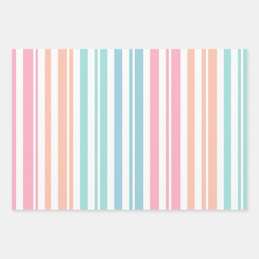 Seaside Sippin' | Tropisch strand Hibiscus Hooray Inpakpapier Vel (Voorkant 3)