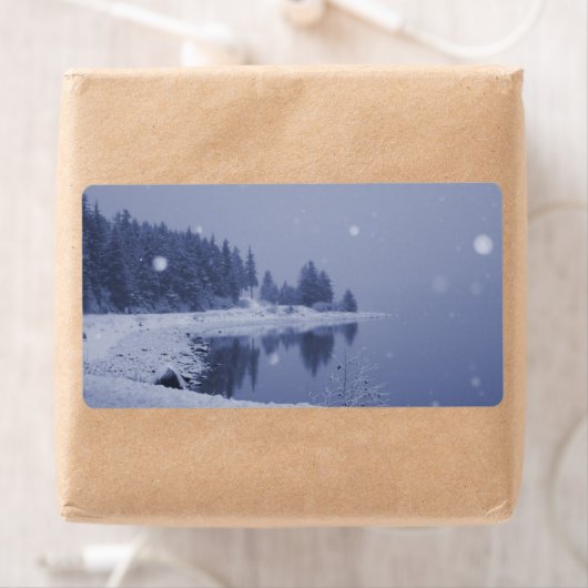Seaside Snowfall Etiket (Insitu)